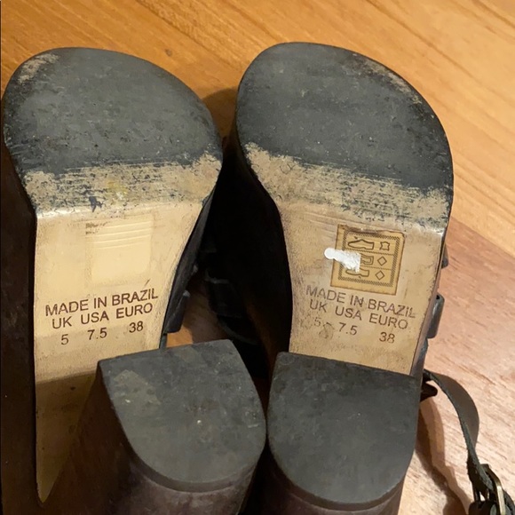 Leather clog sandals - Picture 5 of 5